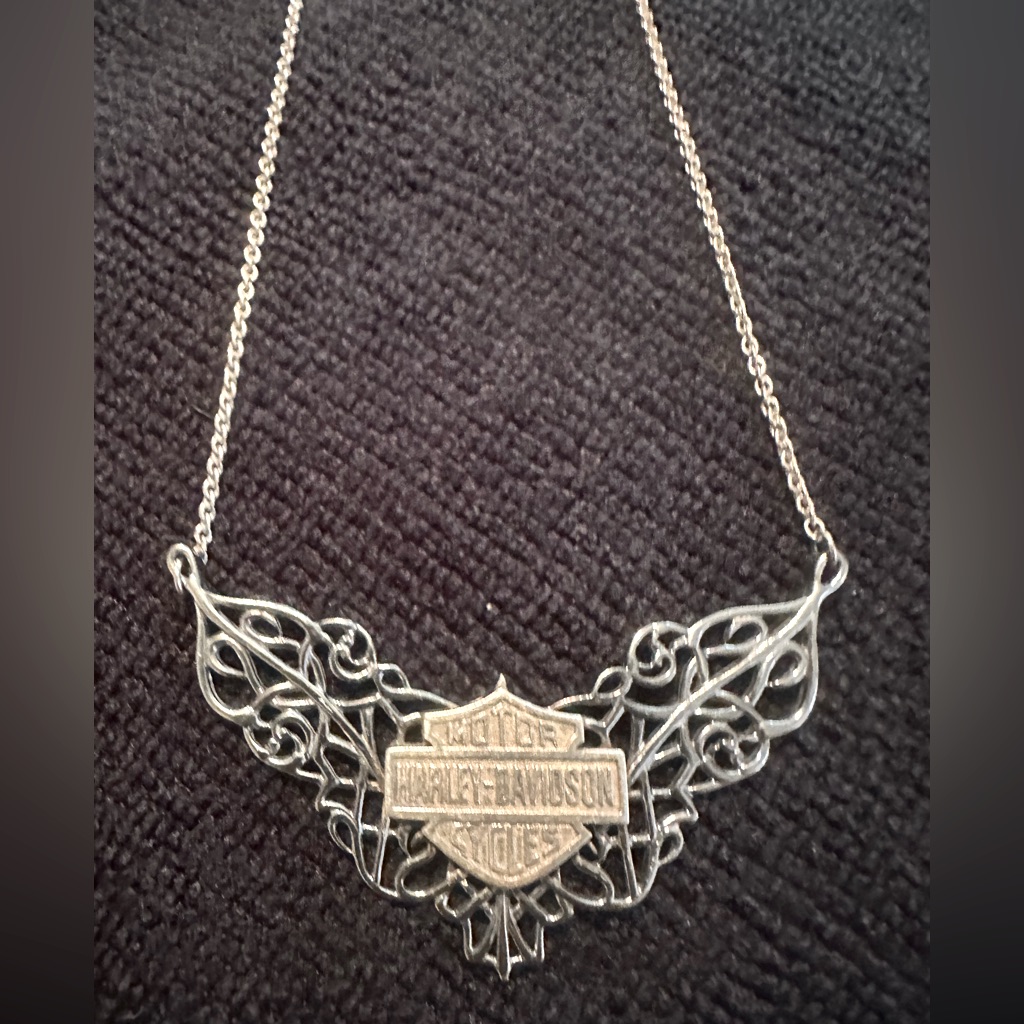 Harley Davidson Sterling Silver Women’s Necklace